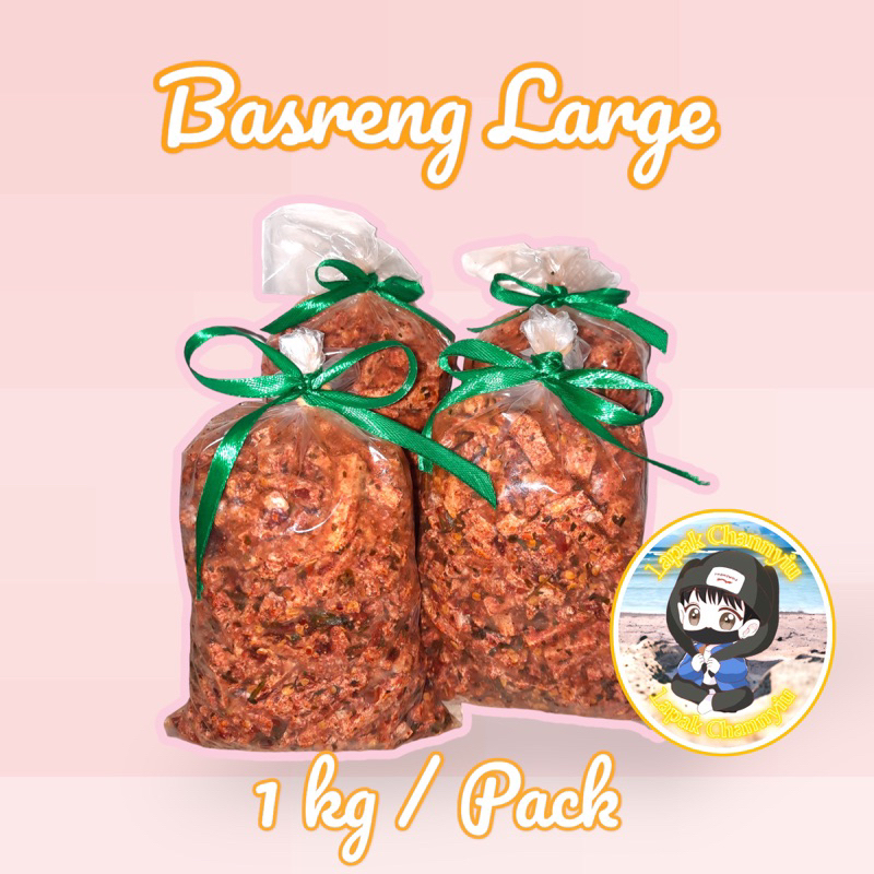 

[OPEN PO] BASRENG KULIT JERUK PEDAS NIKMAT 1kg / 1000gr BASRENG LARGE