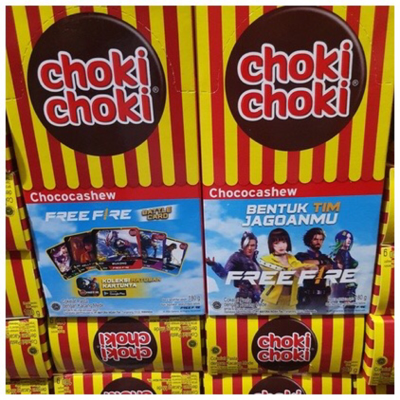 

CHOKI CHOKI CHOCO CASHEW BOX 20x10g