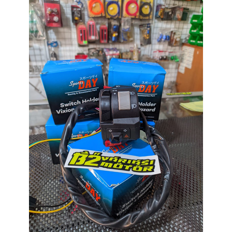 SAKLAR VIXION + HAZARD