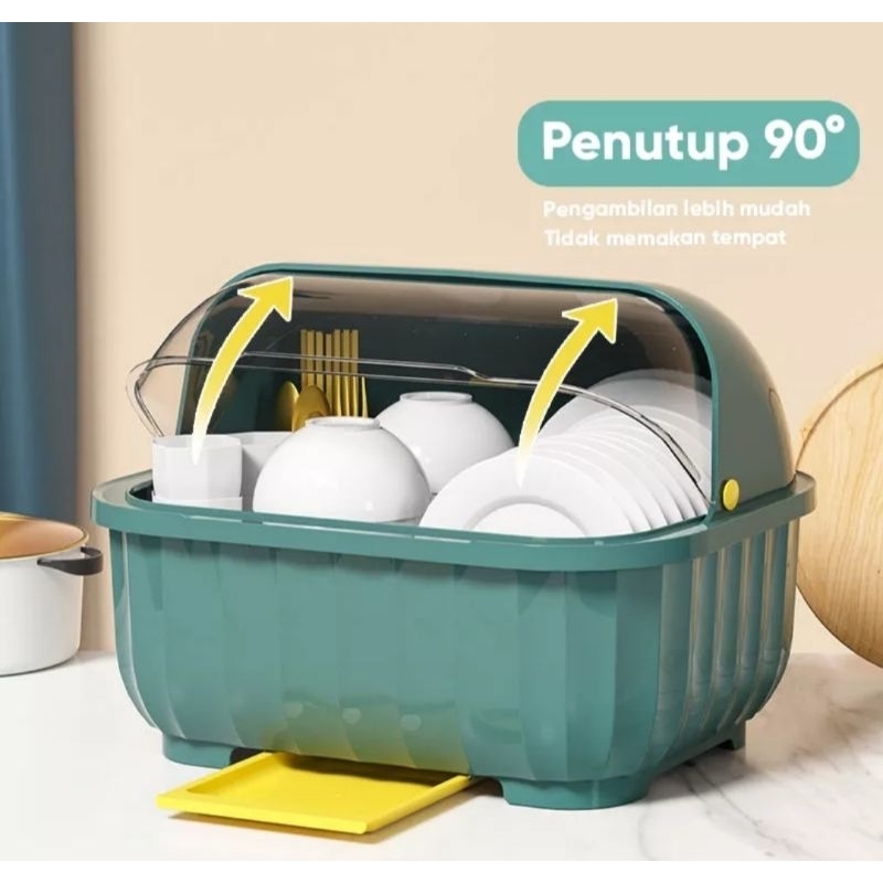 (NEW) Rak pengering mangkok piring Angola