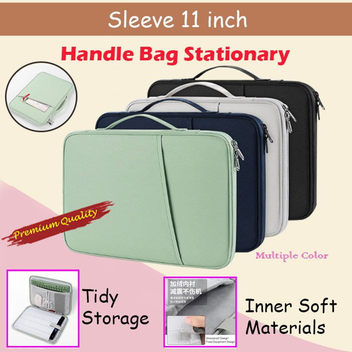 Xiaomi Pad 5 6 Pro MiPad 5 6 Handle Sleeve Pouch Tas Jinjing Stationery Bag Sarung Casing Nylon Wate