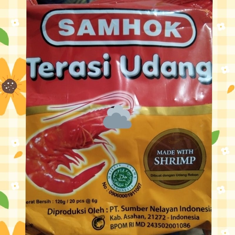 

Terasi Samhok Khas Medan isi 20 pcs