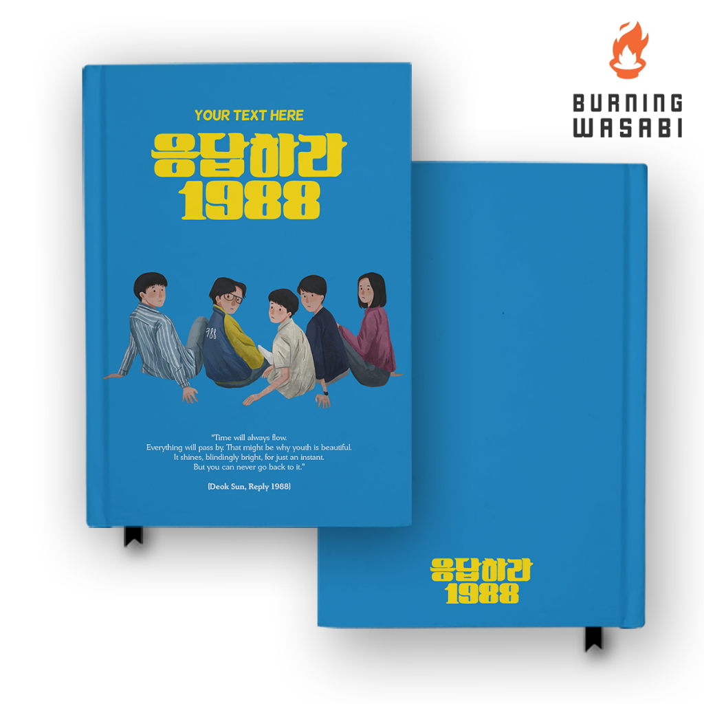 

Buku Catatan Notebook Reply 1988 3 Korea Kdrama Custom Nama Agenda Jurnal Diary Hardcover A5 A6 B5