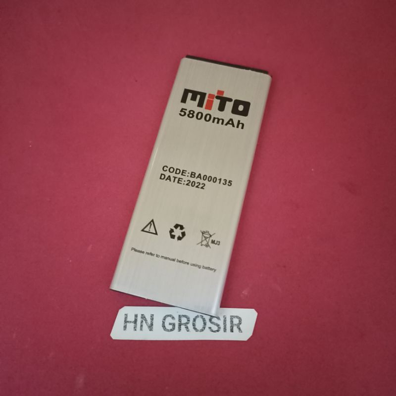 Baterai batre  mito A17 BA-00135 BA00135 Battery hp