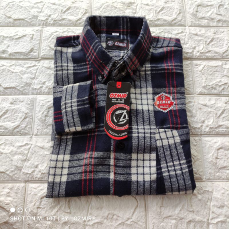 Kemeja Flanel Pria-Wanita Ozmir