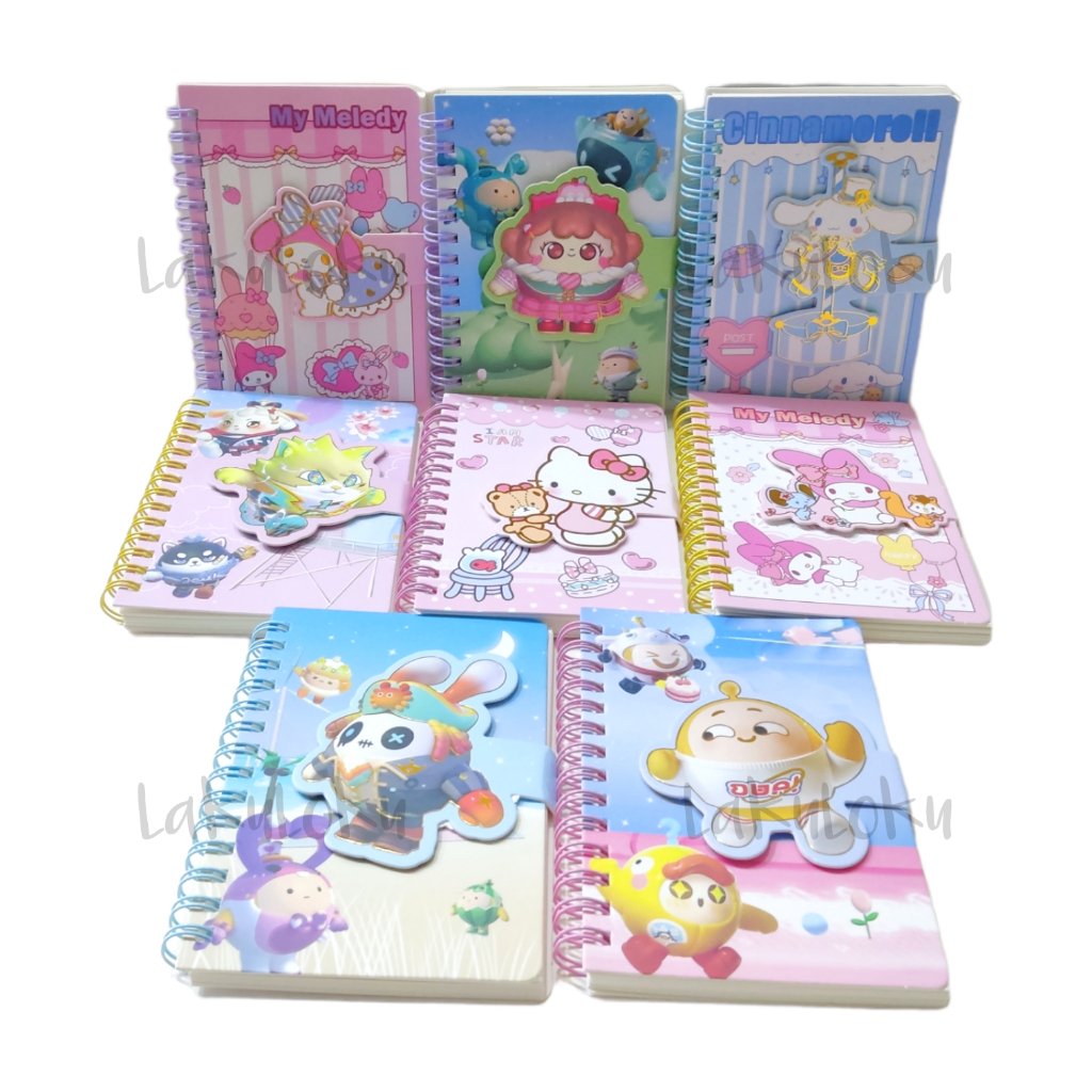 

Notes / Notebook Lucu Fancy Penutup Magnet XQ64K