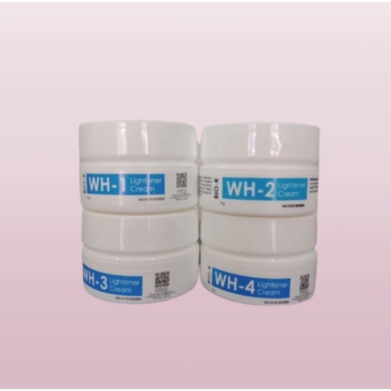 WH 1 WH2 WH3 WH4 WHITENING BIO KUSUMA