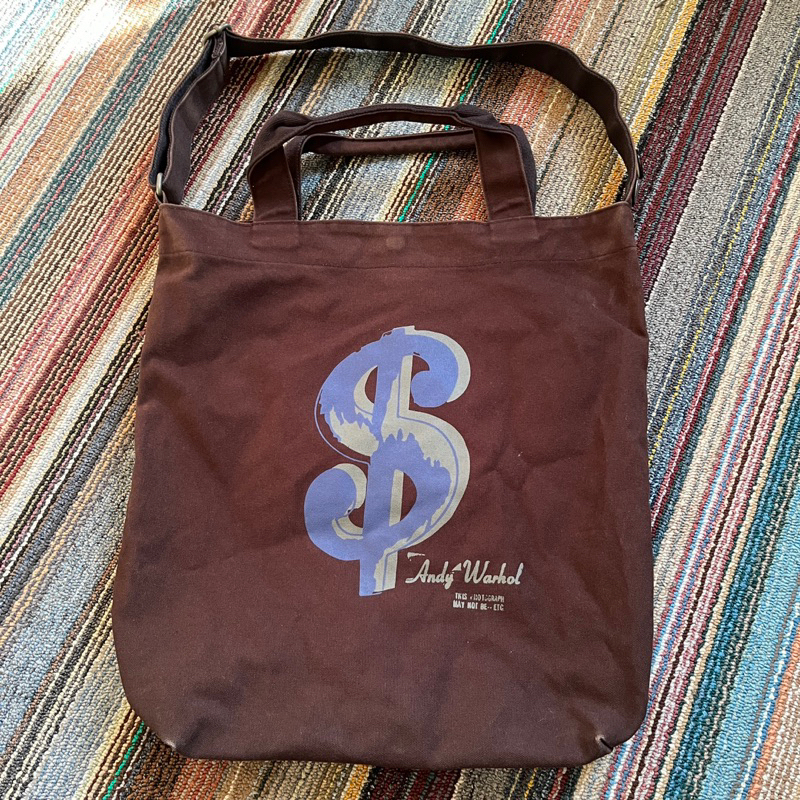 Uniqlo x SPRZNY Andy Warhol sling bag messenger bag tote bag