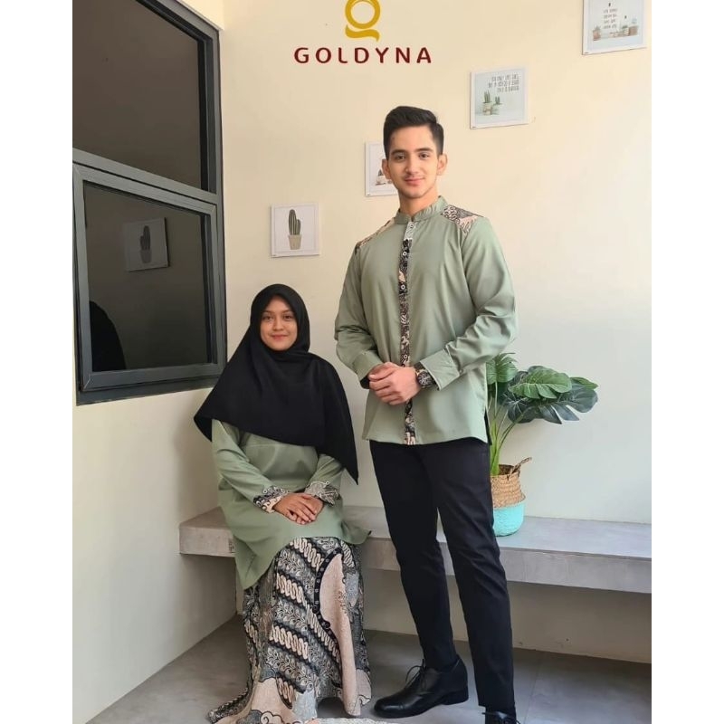 Gamis Kurung Batik Riau by Goldyna