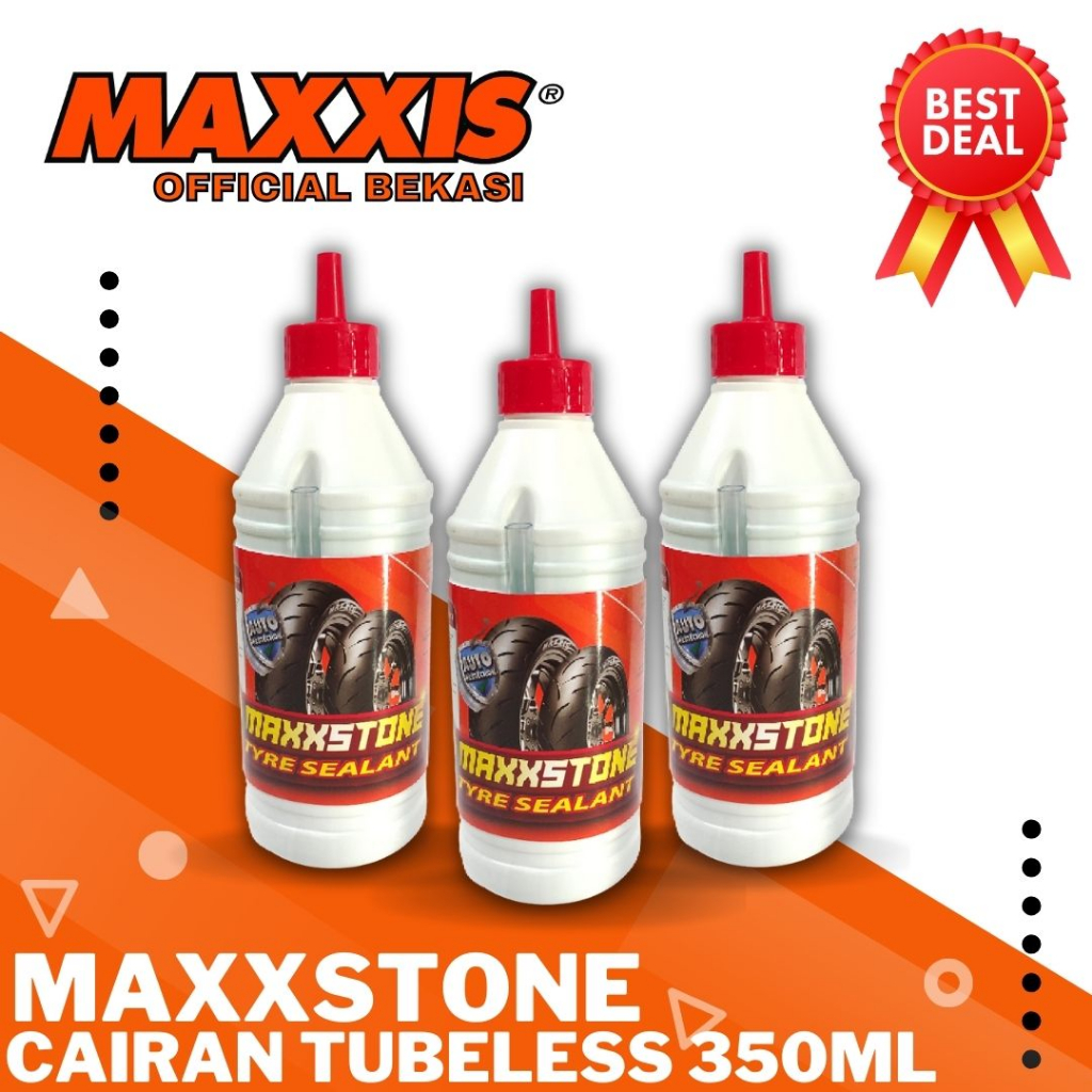 CAIRAN BAN TUBELESS MAXXSTONE 350ML / CAIRAN TAMPAL BAN / CAIRAN BAN TUBLES / CAIRAN TUBLESS / TAMPA