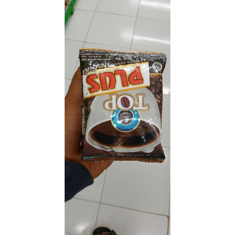 

Kopi TOP PLUS GULA kemasan renceng(pengiriman 4 renceng)