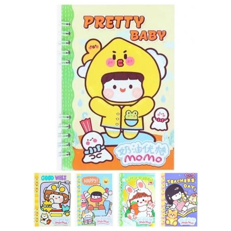 

[ALAT TULIS] Memo Besar Momo || Buku Memo Spring Besar || Memo Karakter
