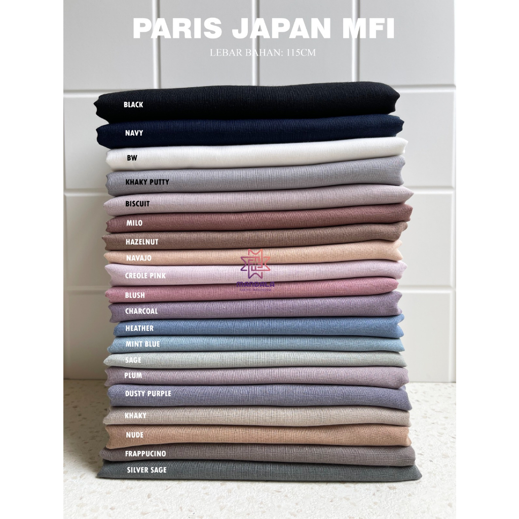 Bahan Kain Paris Japan MFI / Paris Japan