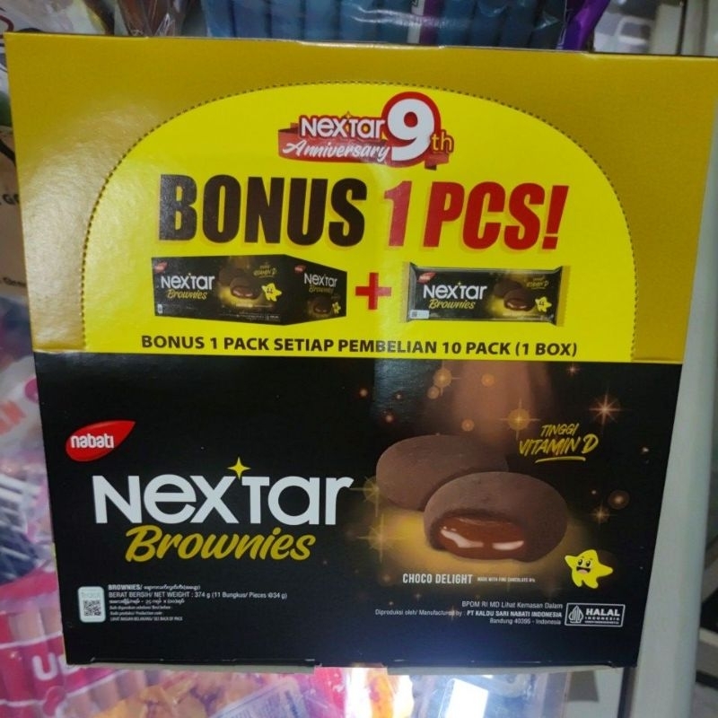 

NEXTAR BROWNIES 1PAK ( 10PCS ) 2000AN