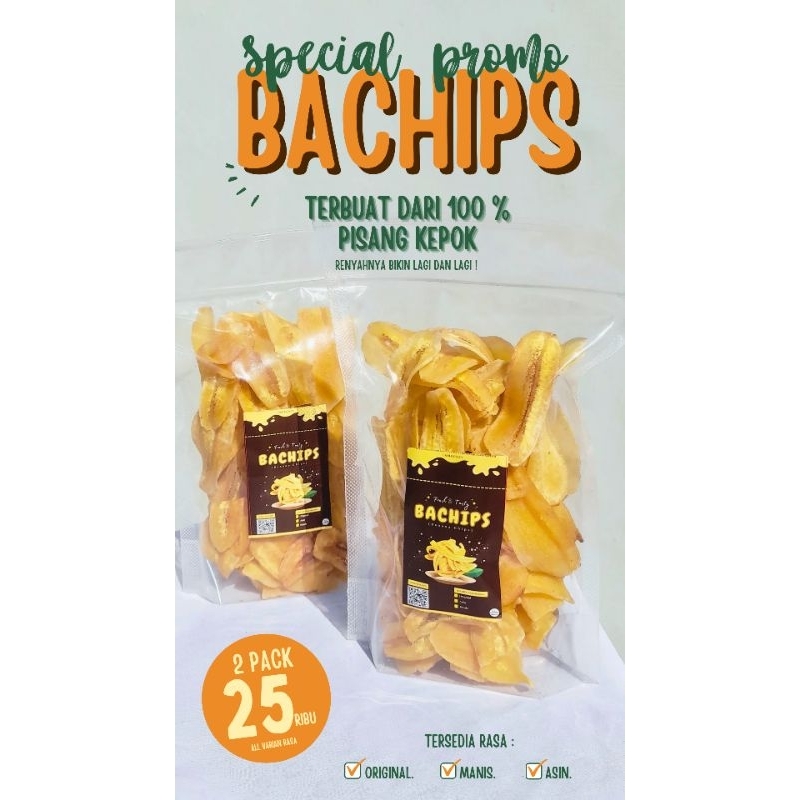 

SPESIAL PROMO KERIPIK PISANG BY BACHIPS (100% terbuat dari Pisang Kepok)