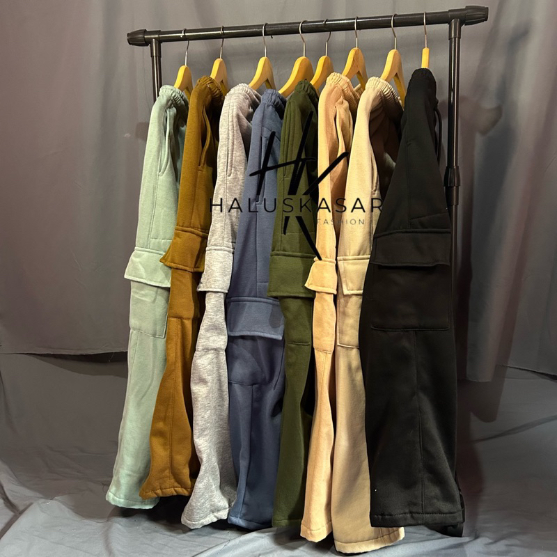 SWEETPANTS CARGO / CARGO PANTS / CARGO SWEETPANTS / CARGO PRIA / CARGO WANITA