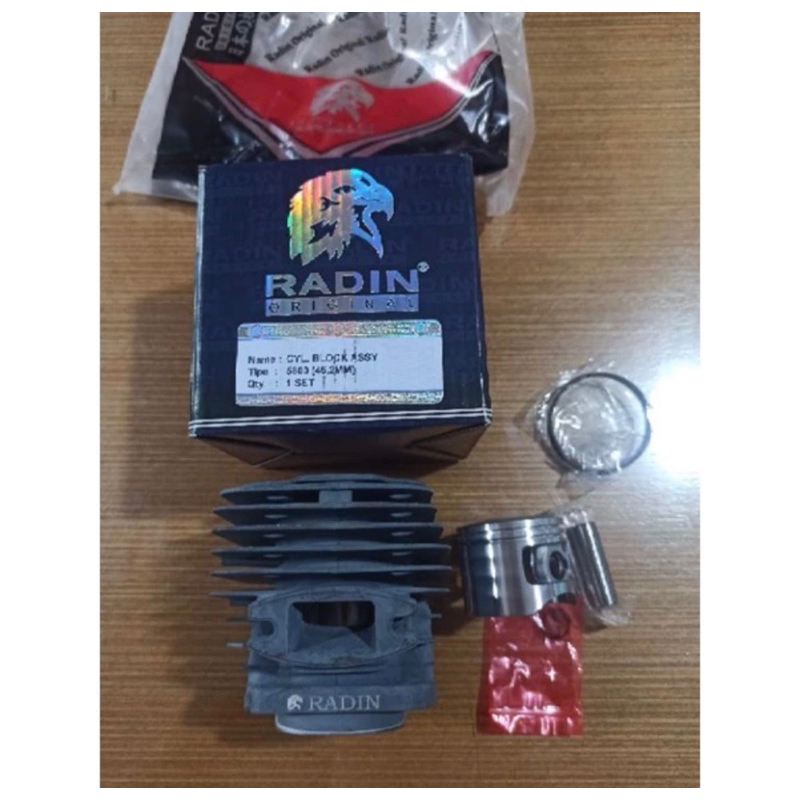 PROMO CYLINDER BLOCK 5200 5800 RADIN BLOCK CHAINSAW BAHAN TEBAL