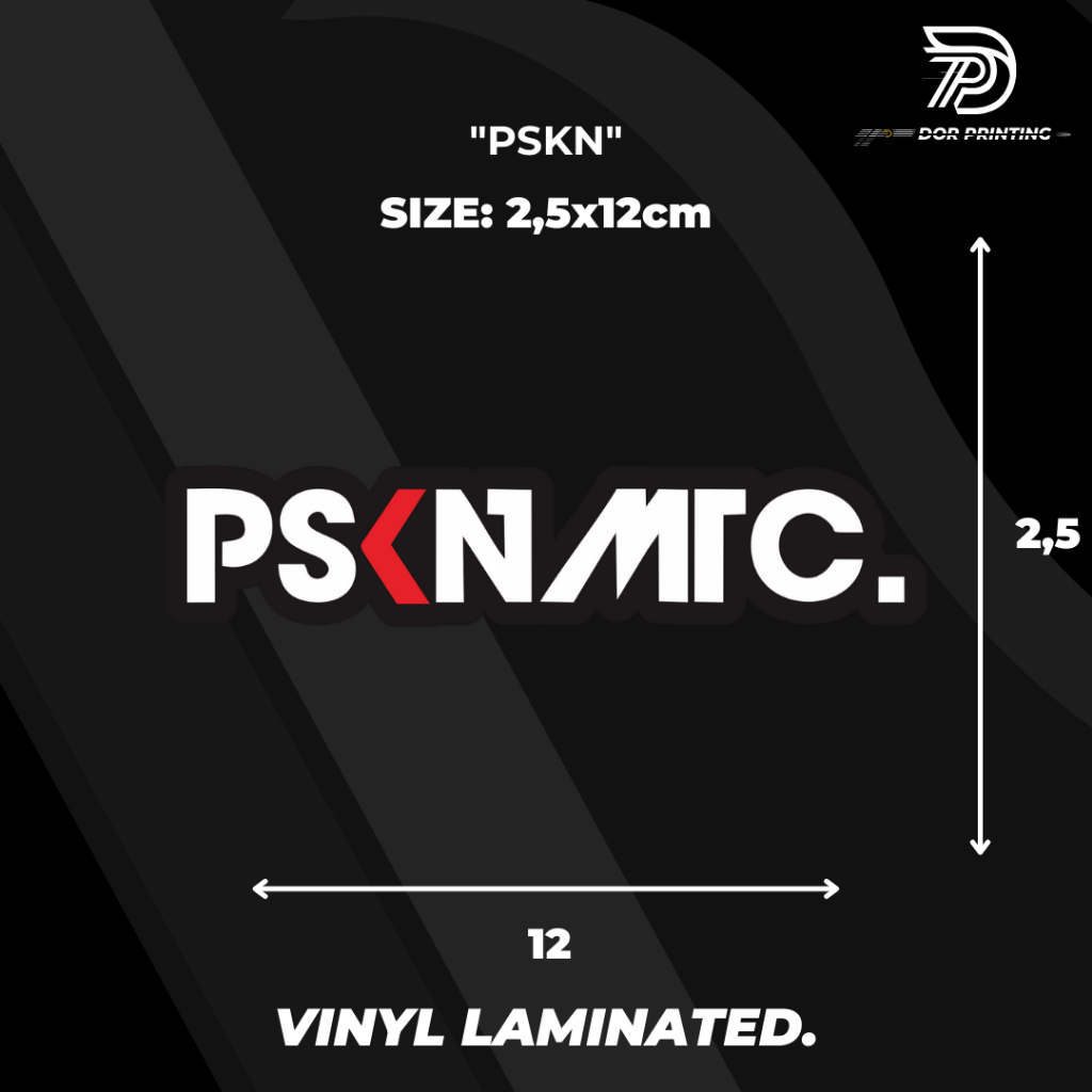 

STICKER/ PSKN VIRALL KEREN LOGO PSKN