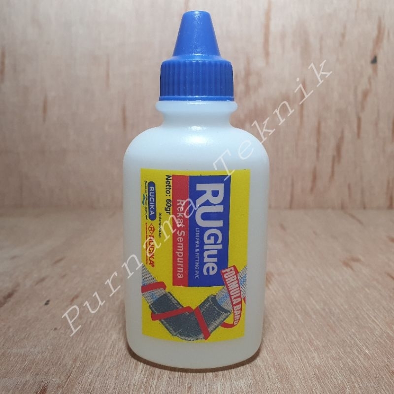 Lem Pipa Pvc RuGlue Lem Pipa Rucika Ruglue - 60 Gram