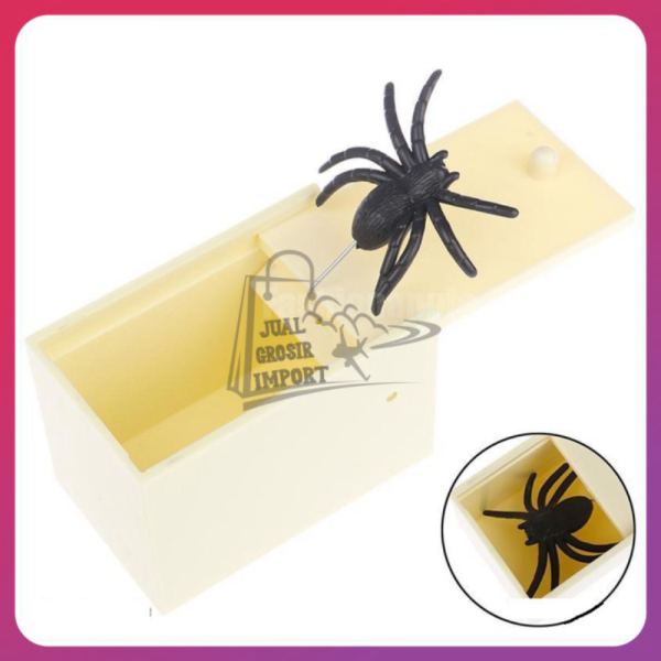 

Jual Faid Jelly Funny Prank Spider Spider Prank Box Scare Box Funny Gag Toy Murah