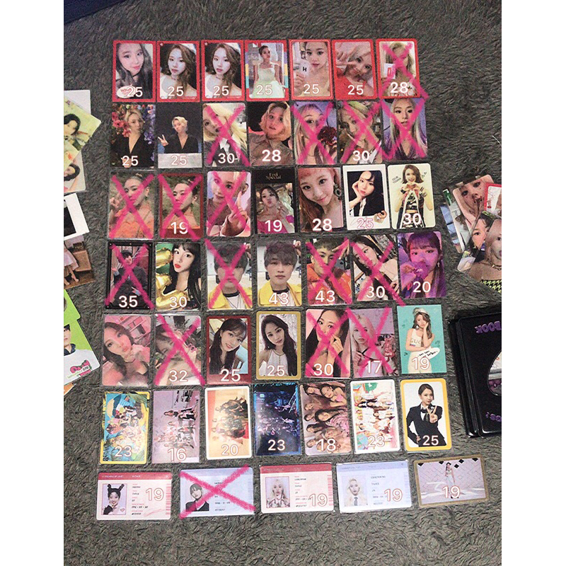 photocard chaeyoung twice, nct
