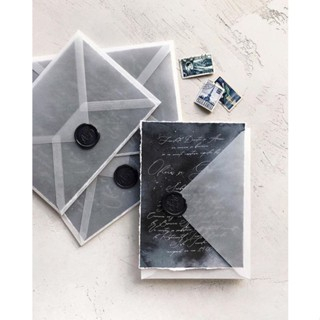 

Amplop transparan vintage A5 A6 A7 - vellum envelope