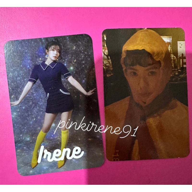 Irene Red Velvet Ofc Photocard Cookie Jar & RBB