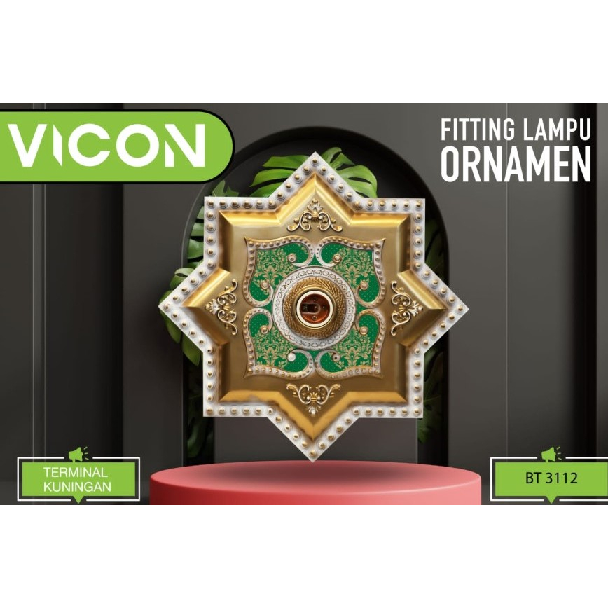 Fiting hias plafon gypsum 30 cm-ornamen plafon gypsum PVC-fiting dekorasi plafon