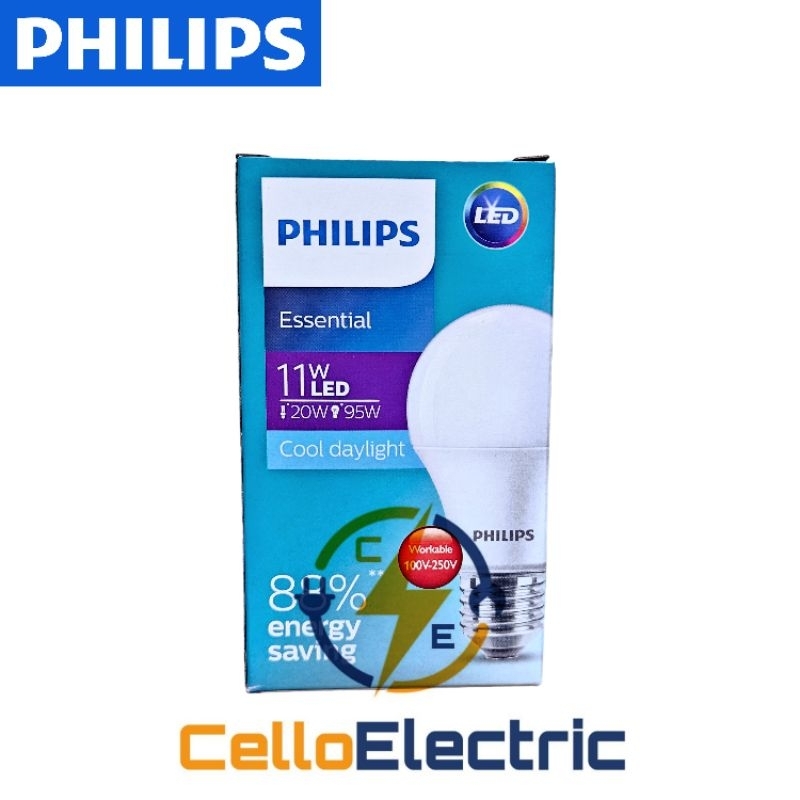 Led Philips Essential 11 W - Lampu Led Philips Essential 11 Watt