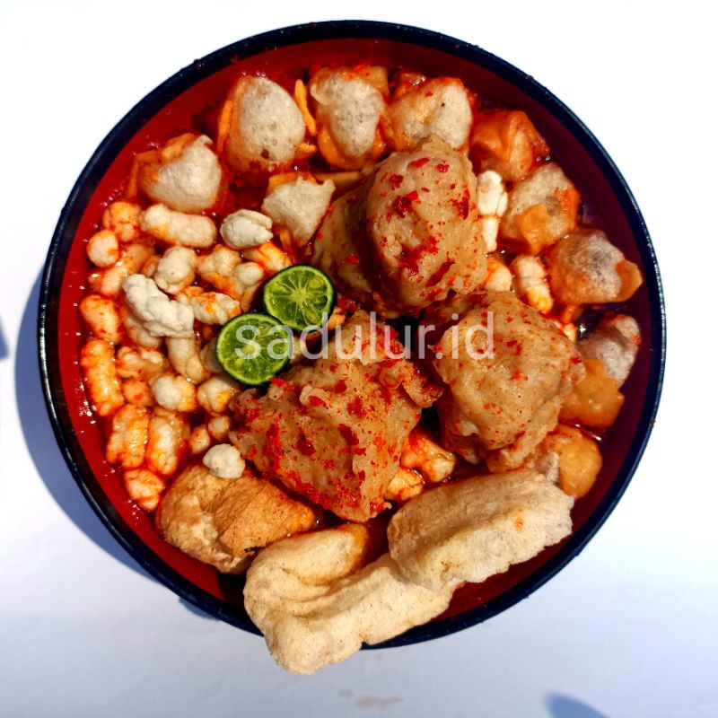 

Bocirat kriwil jumbo tulang rangu / makanan instan / pedas