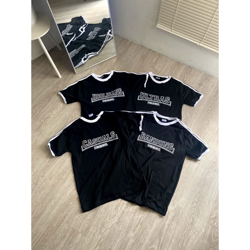 kaos Hooligans Casuals Ultras Ringertee + Shortpants Paket Murmer - Hooligans - Ultras - Casuals