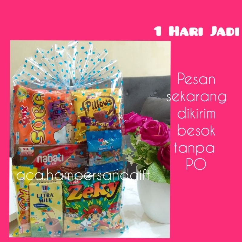 

Hampers anak / paket Snack ulang tahun anak / Snack anak anak / paket hadiah anak / hadiah anak