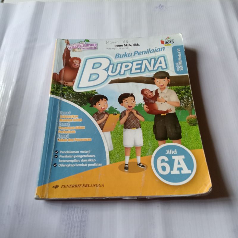 BUPENA KELAS 6A (PERNAH PAKAI)