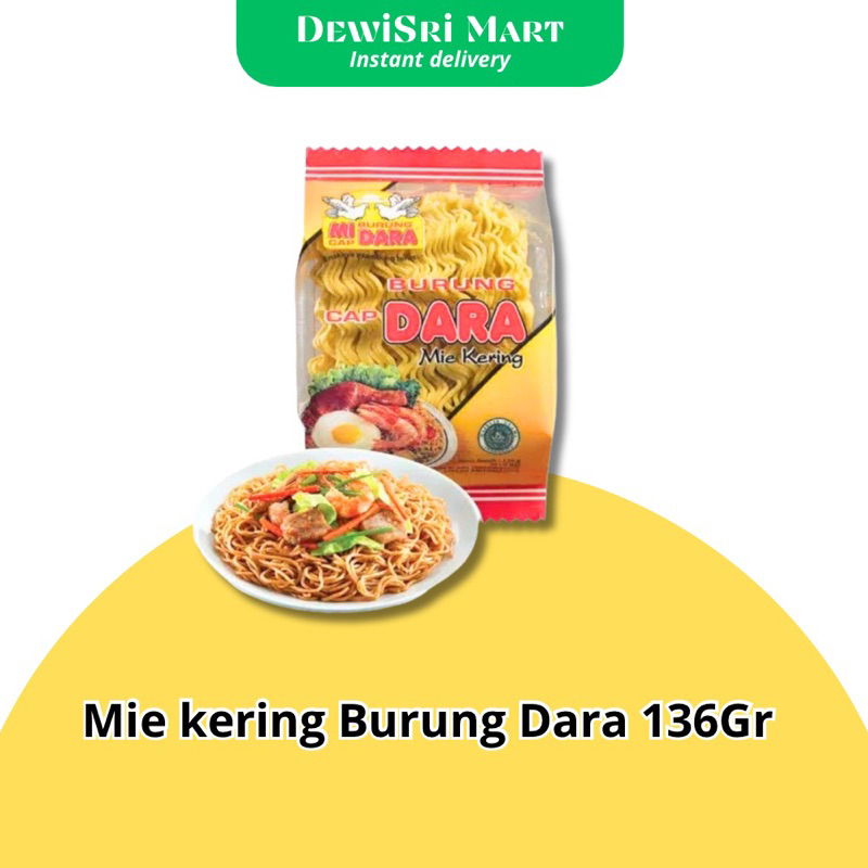 

Mie Kering Burung Dara Isi 2 36gr - Dewi Sri Mart