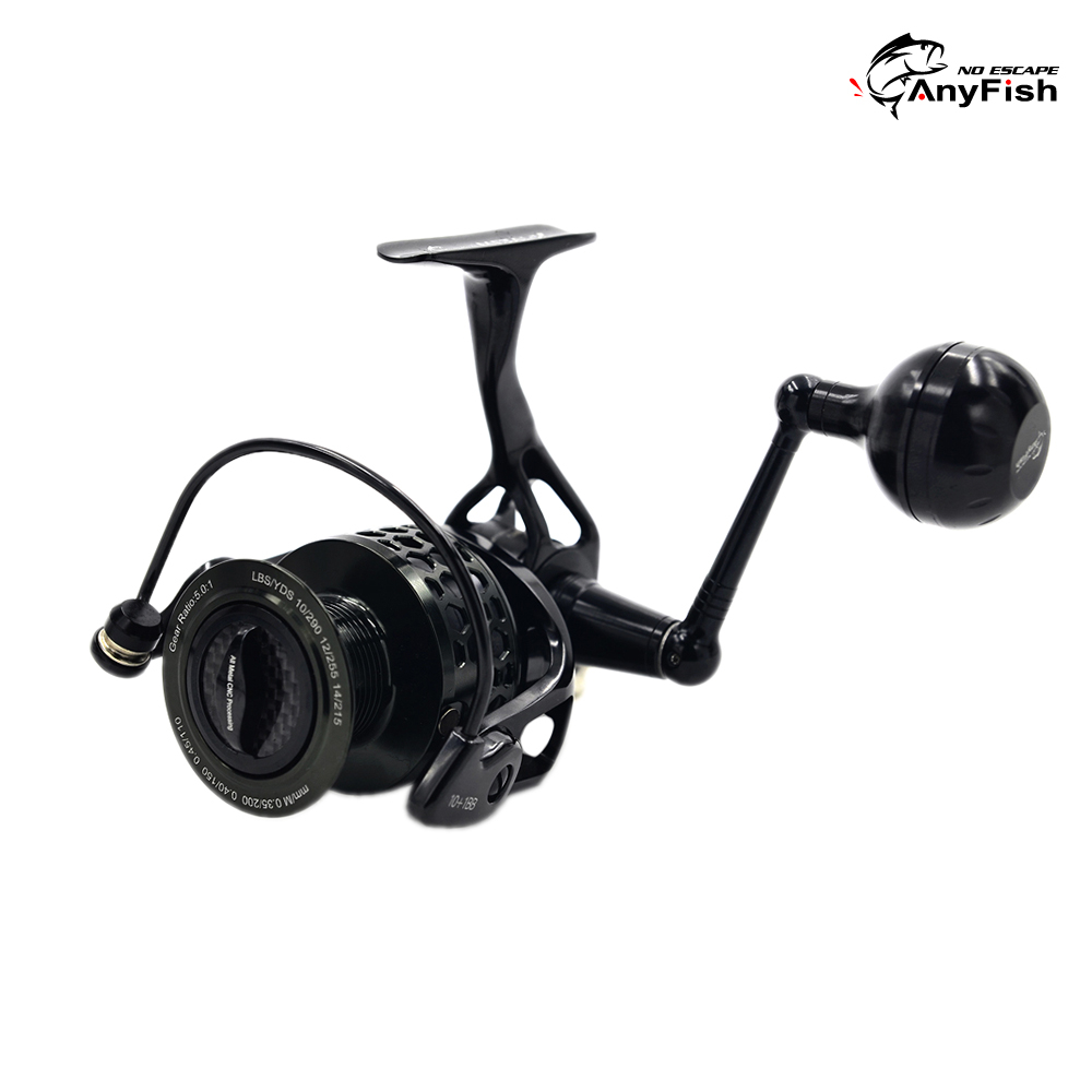 Fishing Reel Anyfish METAL X Power Handle Peralatan Alat Pancing Pancingan Ikan Gulungan Pancing