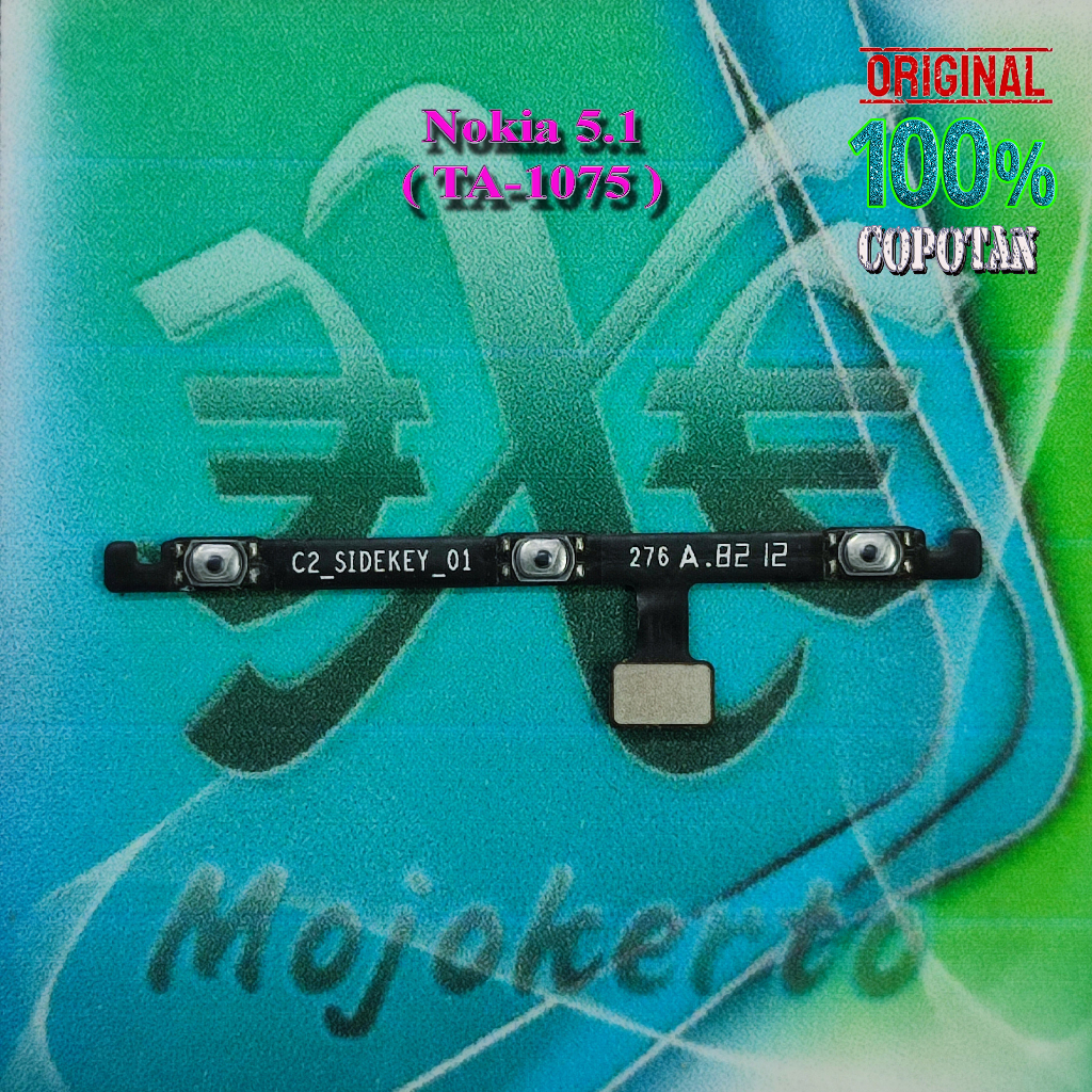 Nokia 5.1 (TA-1076) Fleksibel tombol power flexible on off dan volume original copotan | eXe Comp