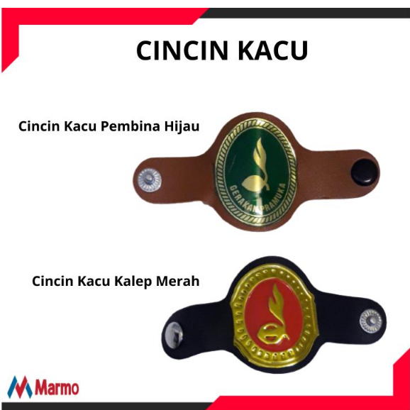 

Cincin Kacu / Cincin Kacu Kalep Merah / Cincin Kacu Pembina Hijau