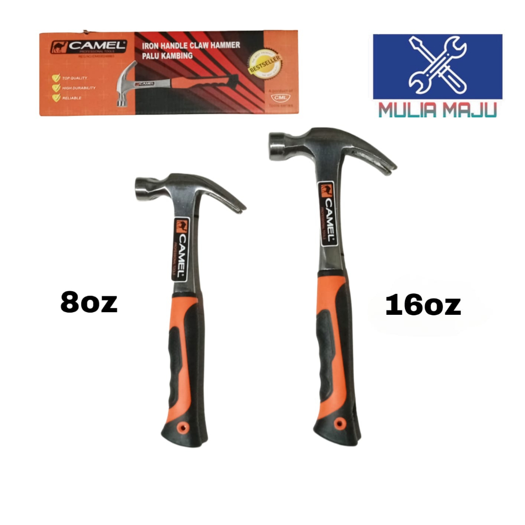 Palu Kambing Camel Gagang Besi -