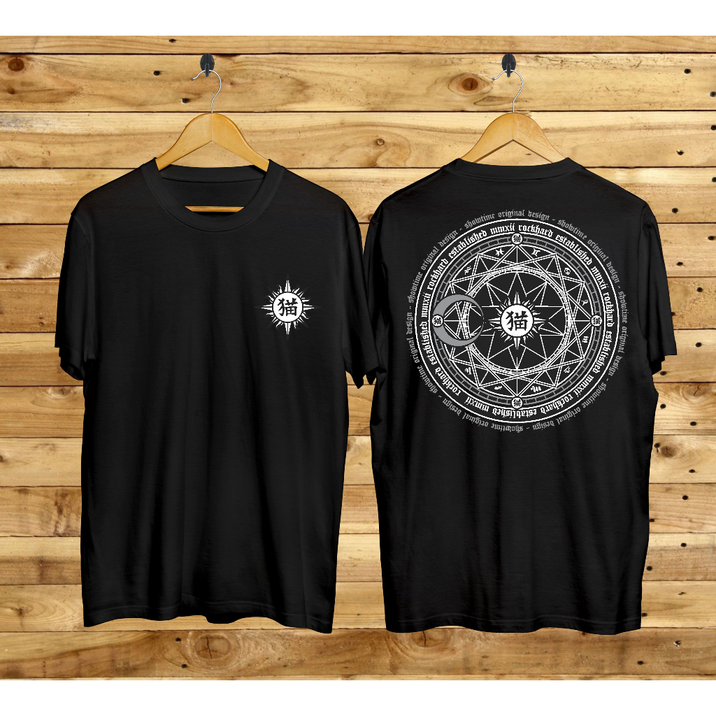 Yailaw distro kaos t-shirt/KAOS LOGO BULAT/KAOS JAPANESE/TULISAN JEPANG/KAOS NO DEVIL/KAOS GAMBAR SA