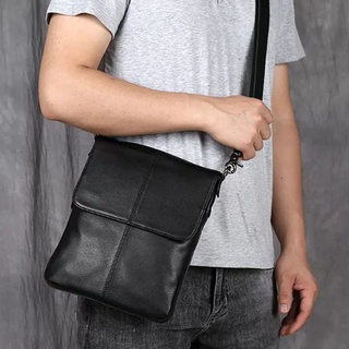 Tas Kulit Sapi Asli Selempang Original - Tas Selempang Pria Asli Kulit - Tas Pria