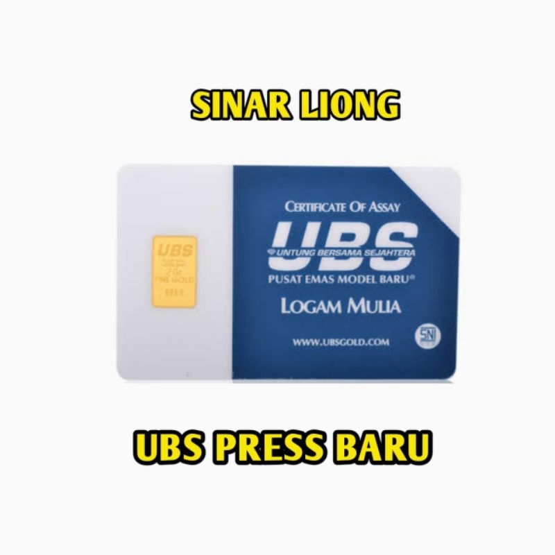 Emas logam mulia lm ubs 2 gr gram