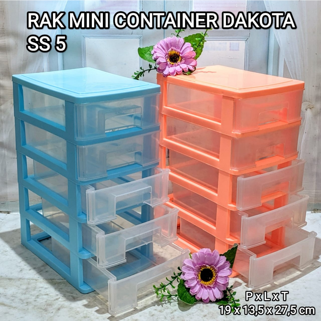 RAK MINI CONTAINER DAKOTA SUSUN 5