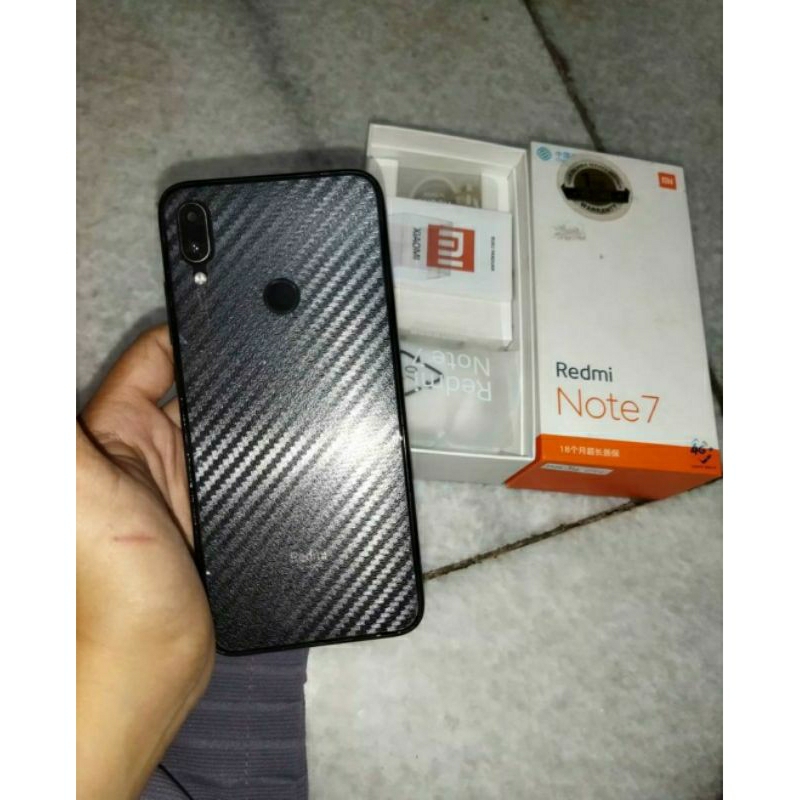 REDMI NOTE 7 4/64GB MULUS SECOND FULLSET