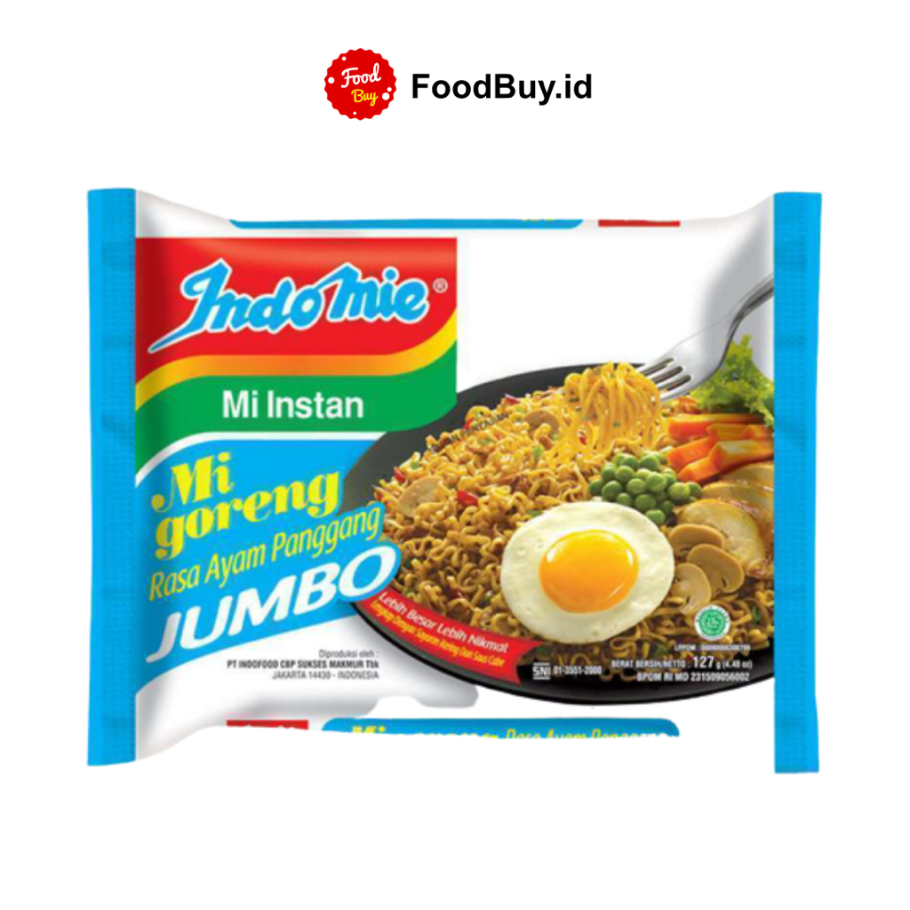 

Indomie Goreng Jumbo Rasa Ayam Panggang 127 gr