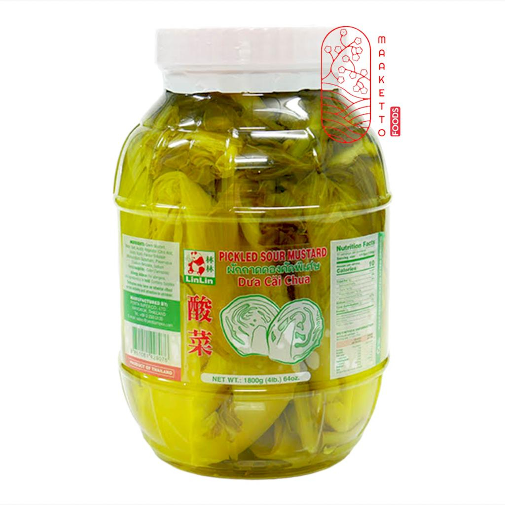 

Sayur Asin Thailand Lin Lin / Acar Sawi Asin Botol 1.800gr