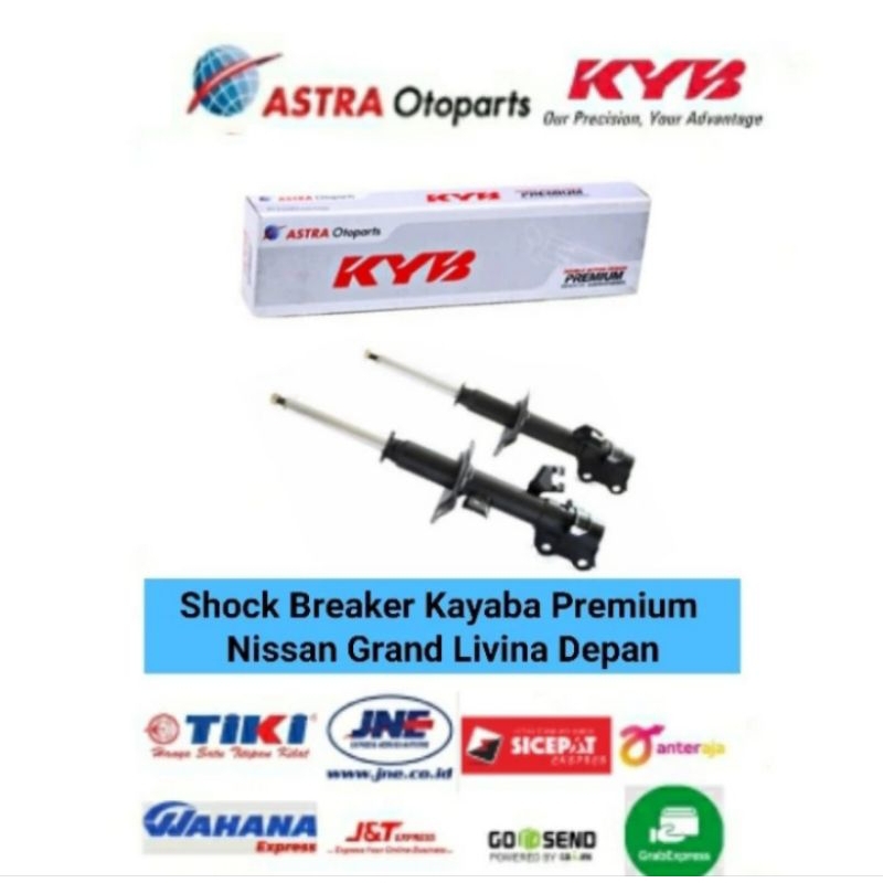 Shock Breaker Kayaba Premium Nissan Grand Livina Depan