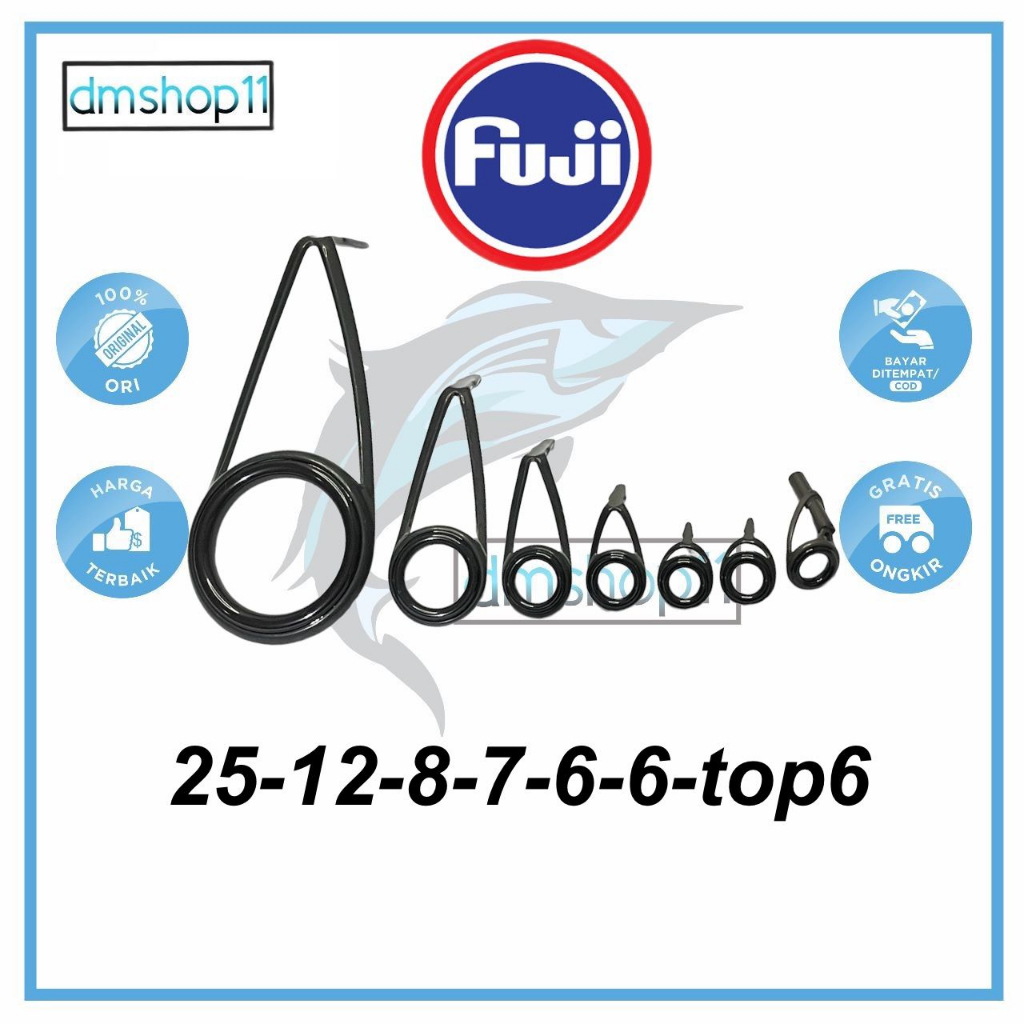 RING GUIDE FUJI BCKLOG - H DAN BCKTOG - RING GUIDE FUJI K SERIES SET GALATAMA