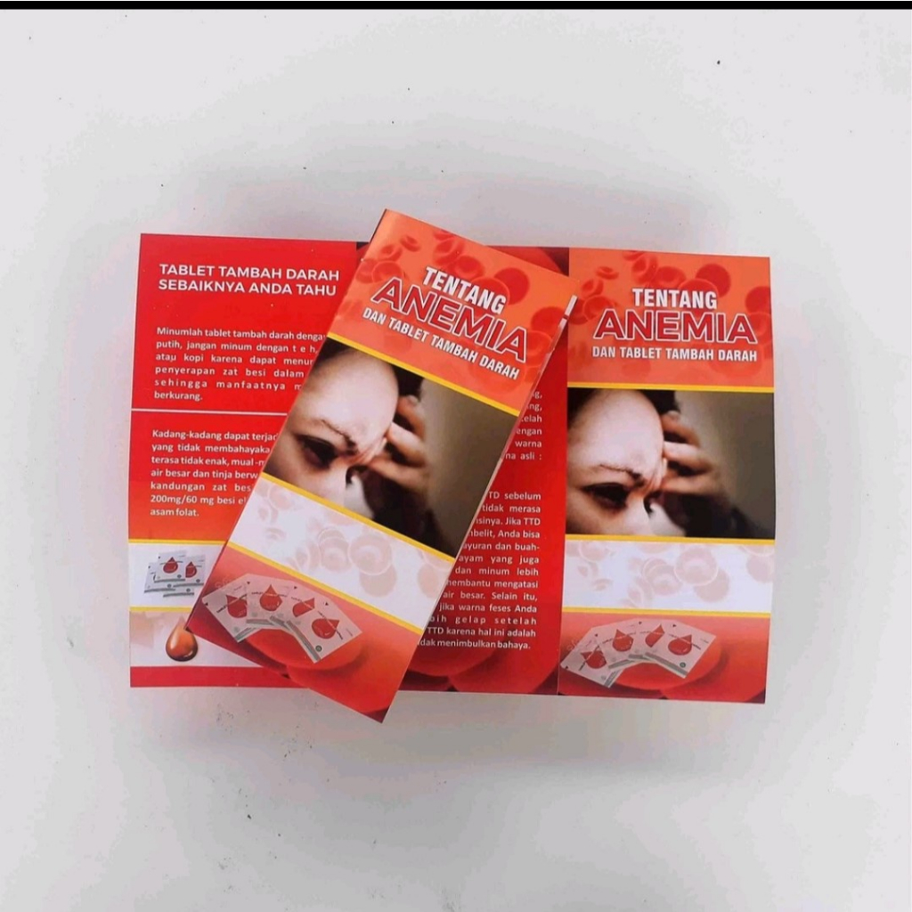 Leaflet / Brosur Anemia / Tablet Tambah Darah