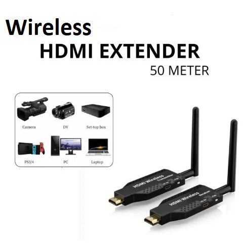 Wireless HDMI Extender Video Display 50m Full HD