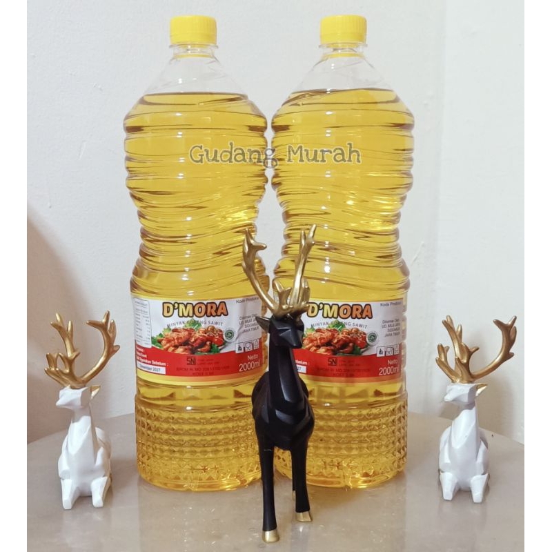 MINYAK GORENG PREMIUM D'MORA, MINYAK GORENG MURAH 2L